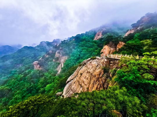 名胜区文明安全旅游倡议书不朽情缘mg网址千山风景(图7)